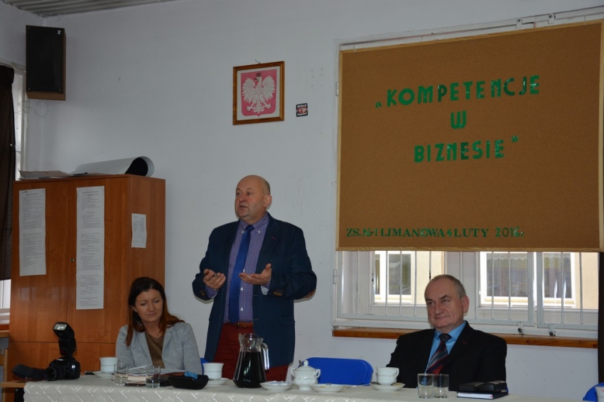 Konferencja SzOKZ z Panem Janem Puchałą Starostą Powiatu Limanowskiego