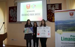 Uczennice naszej szkoły w gronie laureatów konkursu plastycznego Dobro ma moc
