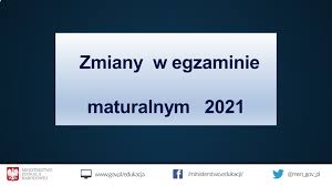 Egzamin maturalny 2021 – informacje