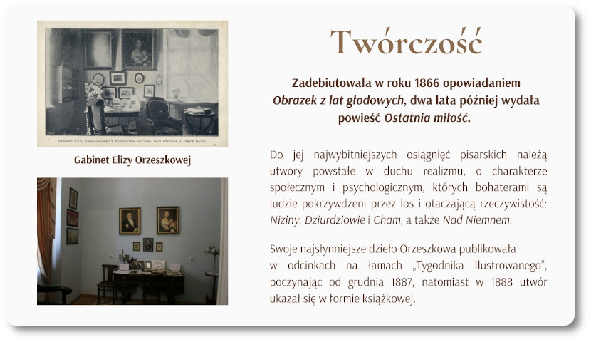 Eliza Orzeszkowa – 180. rocznica urodzin | Zespół Szkół nr 1 w Limanowej