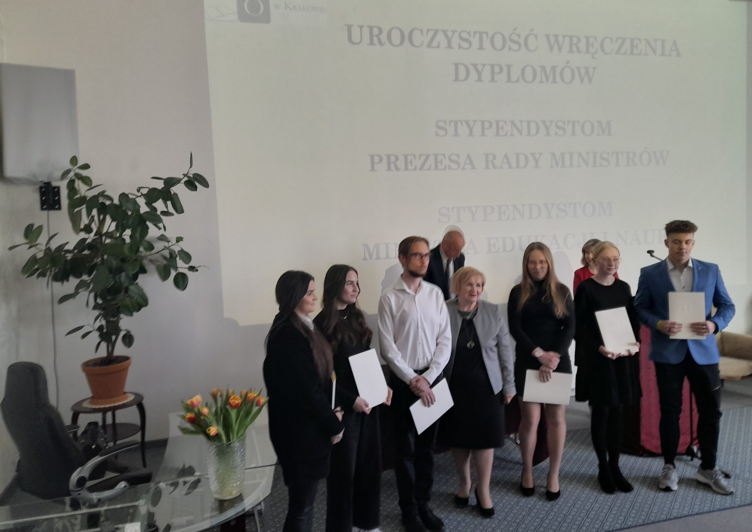 Uroczystość wręczenia dyplomów – Stypendium Prezesa Rady Ministrów
