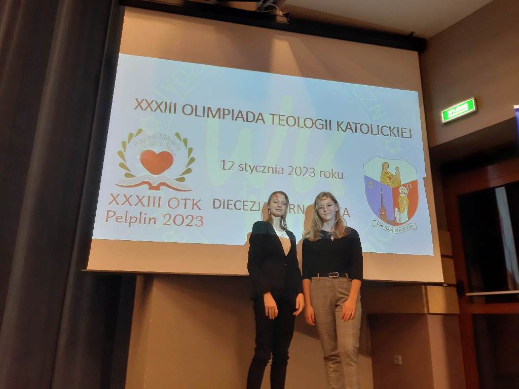 Nasze uczennice finalistkami XXXIII Ogólnopolskiej Olimpiady Teologii Katolickiej