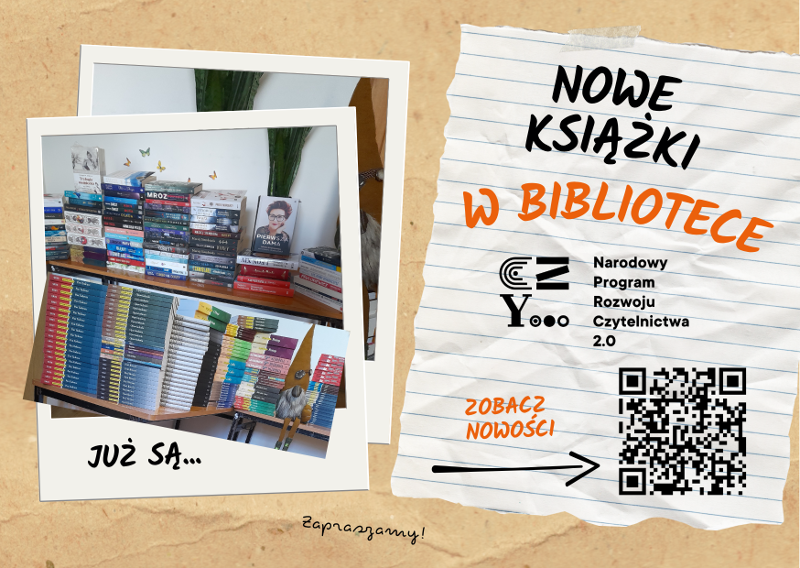 Nowości w bibliotece IV LO
