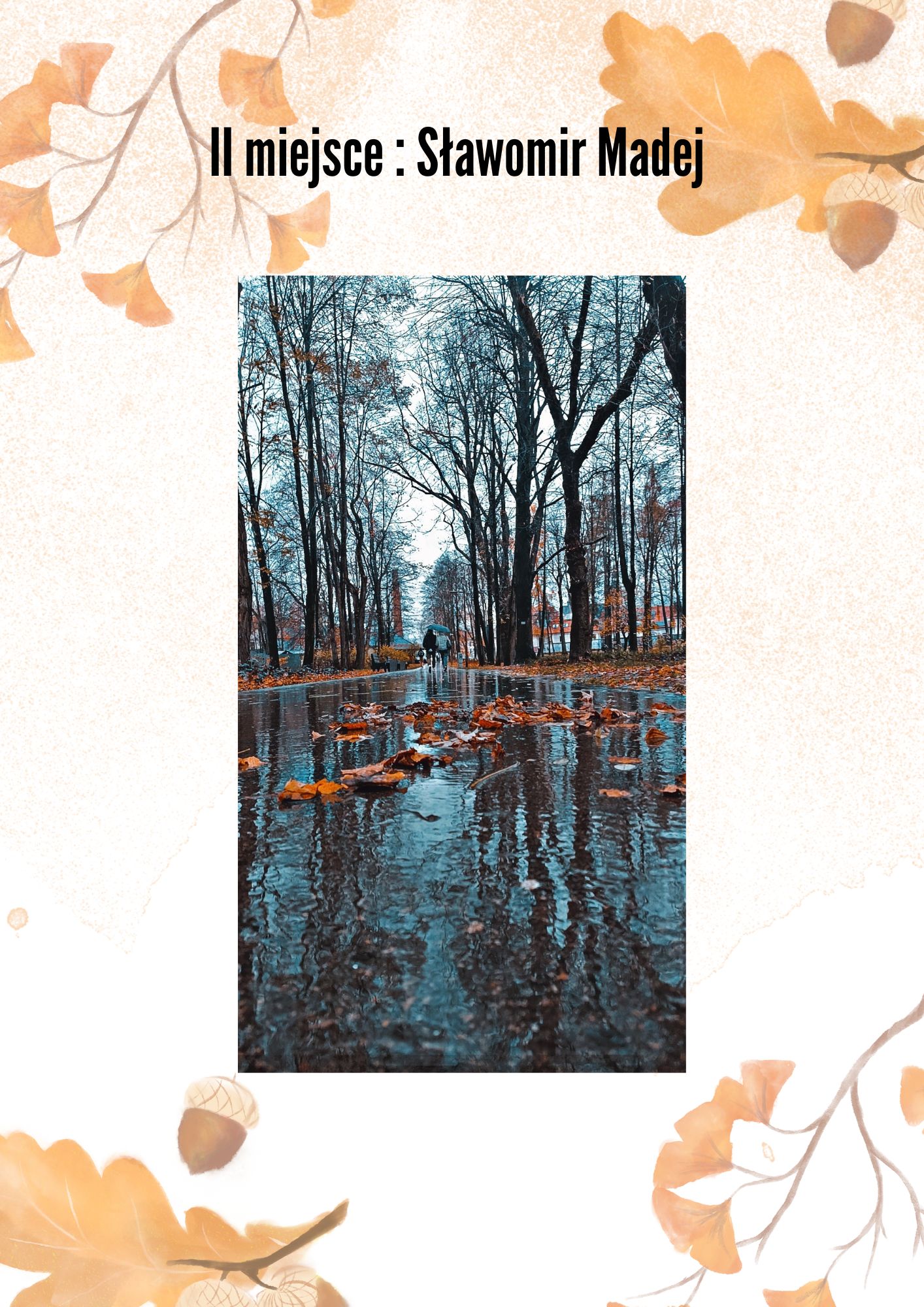 Konkurs fotograficzny „ Jesień moimi oczami”
