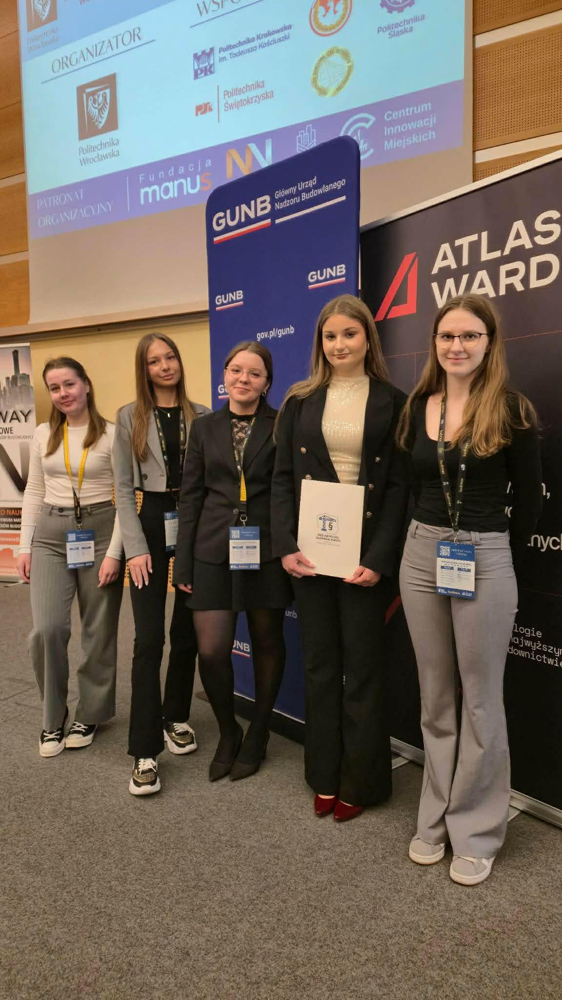 Nasza uczennica laureatką Ogólnopolskiej Olimpiady Wiedzy o Procesie Inwestycyjno-Budowlanym