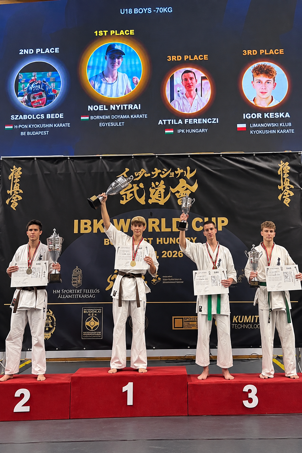 Wielki sukces Igora Kęski na IBK World Cup 2026 w Budapeszcie